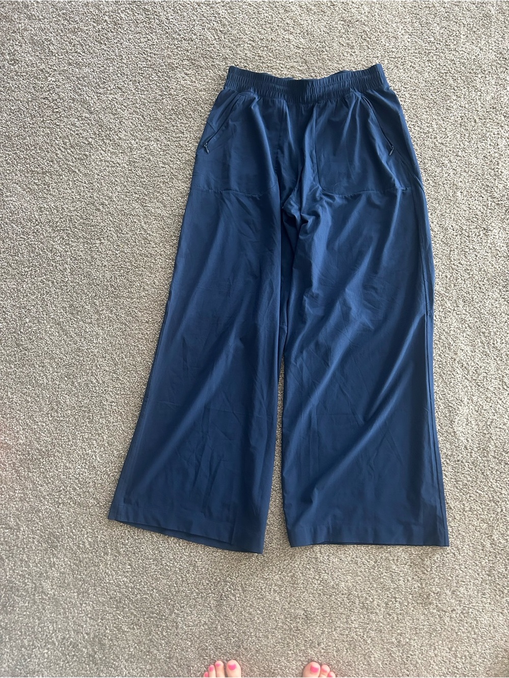 lululemon athletica Swift Wide-Leg Pants in Navy